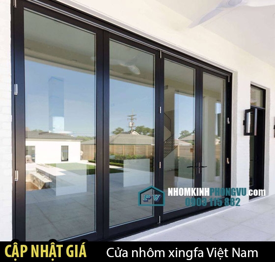 Bảng báo giá cửa nhôm xingfa Việt Nam hàng chính hãng, cao cấp 